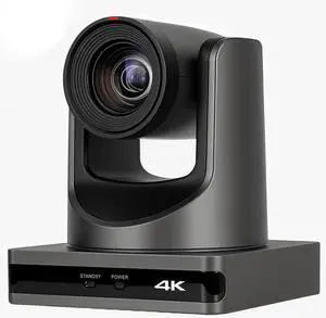 AVKANS 4K PTZ Camera, 20X 4K 30 FPS PTZ Camera with HDMI SDI USB IP Live Streaming for High End Church Services, NDI Upgrade Ability