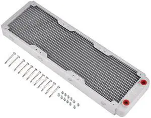 MUNEFE Thick Computer Radiators, Liquid Heat Exchanger, Computer Heat Exchanger for Computer Water Cooling, Industrial Equipment(360mm)