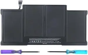 YEAfEAti A1405 A1466 Laptop Battery for MacBook Air 13-inch: A1466 (Mid 2012-2017), A1369 (Late 2010-Mid 2011), fits A1496, A1377 (EMC: 2925, 2469, 2559, 2392)-Replacement Battery[7.6V 55Wh 7200mAh]