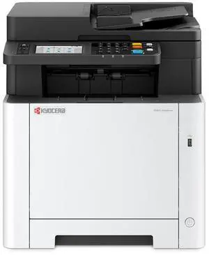 KYOCERA ECOSYS MA2600cwfx All-in-One Color Laser Printer (Print/Copy/Scan/Fax), 27 ppm, 1200 dpi, Wi-Fi Direct, 1GB Memory, 4.3 inch Color Touch Screen Control Panel