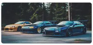 PailailaiNest Sport Car Cool Racing JDM R34 Large Mouse Pad Gaming Desk Mat Non-Slip Rubber Keyboard Computer Pad Home Office Supplies for Desk 40x90cm PailailaiNest Sport Car Cool Racing JDM R34 Large Mouse Pad Gaming Desk Mat Non-Slip Rubber Keyboard Computer Pad Home Office Supplies for Desk 40x90cm