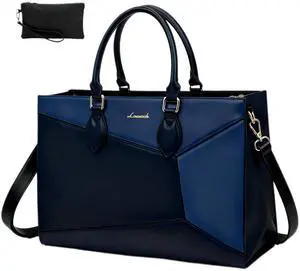 LOVEVOOK Laptop Tote Bag for Women Work Travel, Stylish Teacher Bag Purse Computer Bag, Nurse Bags Briefcase Business Handbag