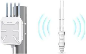 WAVLINK AX3000 WiFi 6 Wireless Outdoor Repeater, AC600 WiFi Extender