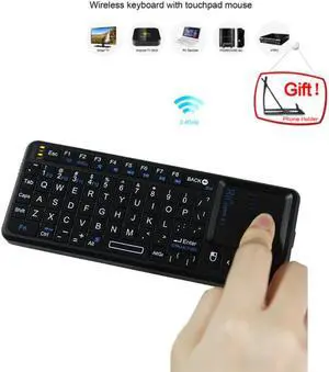 Rii mini X1 Handheld 2.4G Wireless Air Mouse Touchpad gaming keyboard for Phone Android TV Box PC Notebook