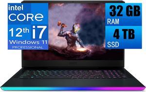 MSI GE76 17 Gaming Laptop, 17.3" FHD 360Hz Display, Intel Core i7-12700H 14Cores processor, NVIDIA GeForce RTX 3070 Ti 8GB GDDR6, 32GB DDR5  4TB PCIe SSD, WiFi 6E, RGB Backlit, Windows 11 Pro