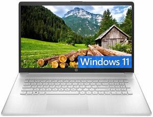 HP 17 Business Laptop, 17.3" HD+ Touchscreen, Intel Core i7-1255U 10 Cores Processor, Intel Iris Xe Graphics, Fingerprint Reader, Wi-Fi 6, 32GB DDR4  512GB PCIe SSD, Windows 11