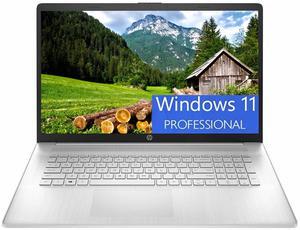 HP 17 Business Laptop, 17.3" HD+ Touchscreen, Intel Core i7-1255U 10 Cores Processor, Intel Iris Xe Graphics, Fingerprint Reader, Wi-Fi 6, 32GB DDR4  2TB PCIe SSD, Windows 11 Pro