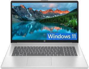 HP 17 Laptop, 17.3" FHD (1920 x 1080) Display, Intel Core i3-1215U 6 Cores Processor, Intel UHD Graphics, Numeric Keypad, Webcam, Wi-Fi, HDMI, 16GB DDR4  512GB PCIe SSD, Windows 11