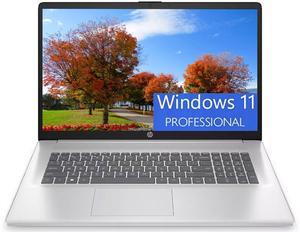 HP 17 Laptop, 17.3" HD+ (1600 x 900) Touchscreen, Intel Pentium Silver N5030 4 cores Processor, Intel UHD Graphics, WiFi, Bluetooth, HDMI, 32GB DDR4  1TB PCIe SSD, Windows 11 Pro