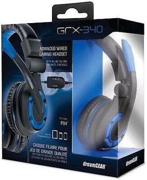 Dreamgear Playstation 4 GRX-340 Gaming Headset Chatset Headphones