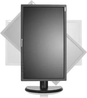 Lenovo 23" Monitor 1920x1080 FHD 60Hz LCD VGA DP DVI - FULL Tilt, Swivel & Pivot
