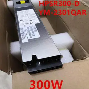 Almost New Original PSU For H3C S6800 S6300 S5800 S5560 DC 300W Power Supply HPSR300-D YM2301QAR