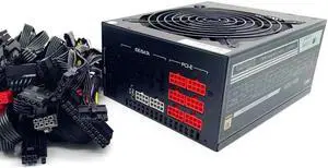 For HKC HKC-2000 2000W Gold Medal Module ATX Twin CPU Quiet Desktop Power Supply