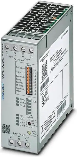 UPS 24VDC/40A RJ45 Uninterruptible Power Supply 2907080 QUINT4-UPS/24DC/24DC/40/EIP