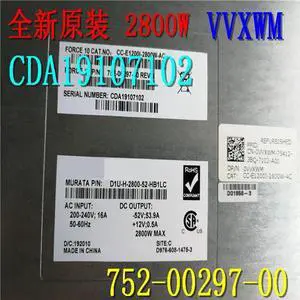 2800W Power Supply CC-E1200I-2800W-AC 752-00297-00 CDA19107102 D1U-H-2800-52-HB1LC VVXWM