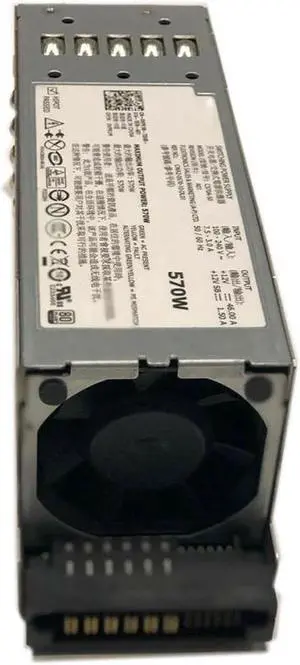R710 T610 Server Power Supply 570W VPR1M FU100 YFG1C 7NVX8 C57A-S0