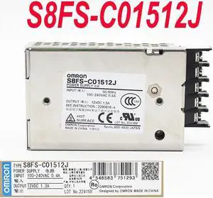 Switching Power Supply S8FS-C01512J For 15W 12V AC100240V