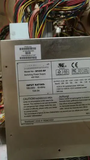 SP450-RP PWS-0045 450W Server Power Supply