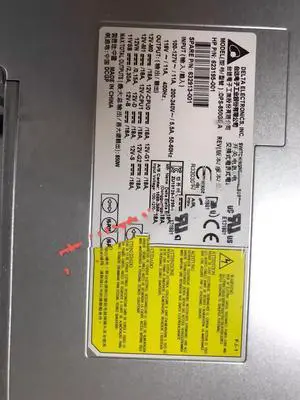 Z820 Power Supply 850W 632913-001 623195-001, PS-850GB