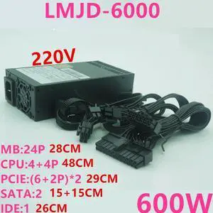 KHACHIMO ITX FLEX DC-DC Small 1U S3 K39 A35 550W 600W Power Supply LMJD-6000 LMJD-5500