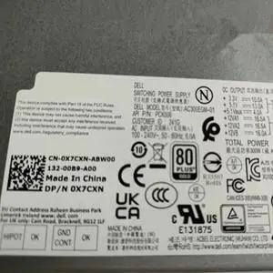 KHACHIMO  T3640 T3650 300W Switching Power Supply AC300EGM-01 X7CXN PCK006 0X7CXN