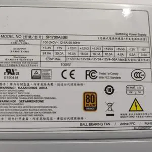KHACHIMO FSP 80plus Bronze 700W Switching Power Supply SPI700A8BB KHACHIMO FSP 80plus Bronze 700W Switching Power Supply SPI700A8BB