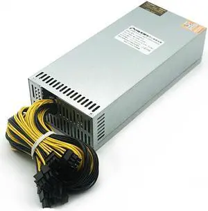 KHACHIMO 851 Industrial Control Power Supply Single 12V 2U 2000W Mining Power Supply LL2000MINI