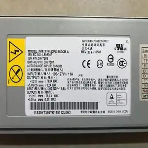 KHACHIMO X3400 X3500 M3/M2 980W Switching Power Supply DPS-980CB A 39Y7387 39Y7386 69Y586