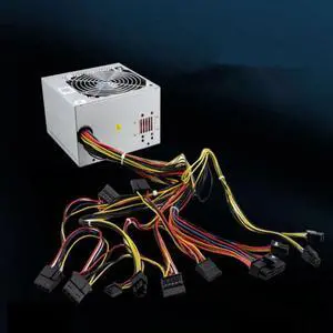 KHACHIMO GTX1050Ti 950 Support Back Alignment Power Supply of 6P Display Card 300W Power Supply HK400-56FP