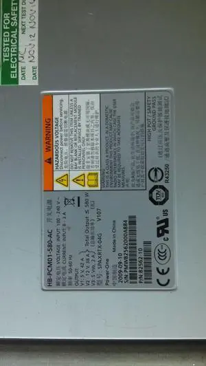 KHACHIMO Xyratex storage cabinet power supply SPAXRTX-04G HB-PCM01-580-AC 82562-10 disk drive