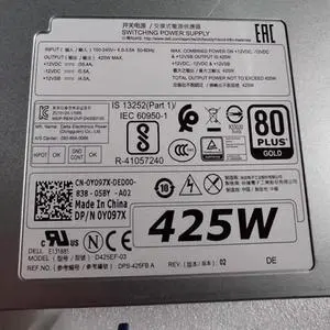 KHACHIMO T5820 T7620 425W Power Supply D425EF-03 DPS-425FB A Y097X 0Y097X KHACHIMO T5820 T7620 425W Power Supply D425EF-03 DPS-425FB A Y097X 0Y097X