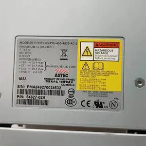 KHACHIMO PS6500E 450W Power Supply RS-PSU-450-4835-AC-1 84627-02A