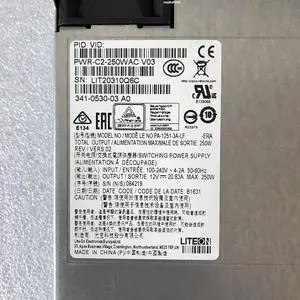 KHACHIMO  WS-C2960XR-24TS 250W Power Supply PWR-C2-250WAC PA-1251-3A-LF 341-0530-03 KHACHIMO  WS-C2960XR-24TS 250W Power Supply PWR-C2-250WAC PA-1251-3A-LF 341-0530-03
