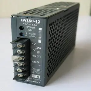 KHACHIMO New Power Supply For NEMIC-LAMBDA 12V 4.4A 50W For EWS-50-12 EWS50-12
