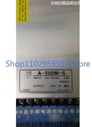 1pcs For Switch Power Supply A-500M-5 400W5V80A 1pcs For Switch Power Supply A-500M-5 400W5V80A