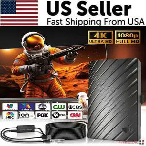 5600 Miles Digital TV Antenna 1080P 4K Waterproof HDTV Amplified Outdoor Indoor 5600 Miles Digital TV Antenna 1080P 4K Waterproof HDTV Amplified Outdoor Indoor