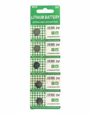 5 PACK FRESH LONG LIFE CR1632 ECR1632 1632 3V Lithium Coin Battery Expire 2031 5 PACK FRESH LONG LIFE CR1632 ECR1632 1632 3V Lithium Coin Battery Expire 2031