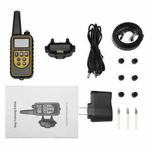2700 FT Remote Dog Shock Training Collar Rechargeable Waterproof LCD Pet Trainer 2700 FT Remote Dog Shock Training Collar Rechargeable Waterproof LCD Pet Trainer