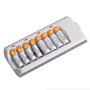 8 Slot Battery Charger For Ni-MH Ni-CD AA AAA Rechargeable Batteries Fast Charge 8 Slot Battery Charger For Ni-MH Ni-CD AA AAA Rechargeable Batteries Fast Charge
