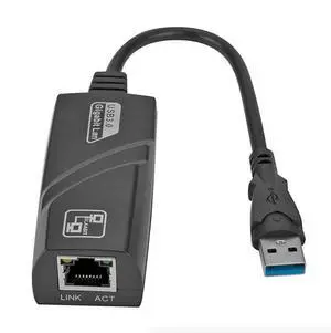 USB 3.0 Gigabit Ethernet LAN RJ45 1000Mbps Network Adapter For Windows PC Mac USB 3.0 Gigabit Ethernet LAN RJ45 1000Mbps Network Adapter For Windows PC Mac