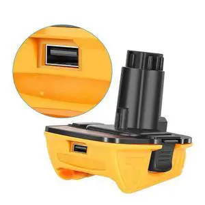 2X 18V To 20V MAX DCA1820 Adapter Converter For DEWALT 20 Volt Li-ion Battery 2X 18V To 20V MAX DCA1820 Adapter Converter For DEWALT 20 Volt Li-ion Battery