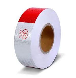 Reflective Tape CONSPICUITY Trailer Safety Warning Sign Auto Truck Red White NEW Reflective Tape CONSPICUITY Trailer Safety Warning Sign Auto Truck Red White NEW
