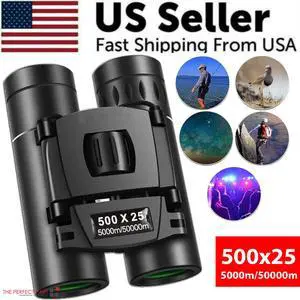 500x25 Portable HD Zoom Powerful Binoculars Day Low Night Optics Hunting Outdoor 500x25 Portable HD Zoom Powerful Binoculars Day Low Night Optics Hunting Outdoor