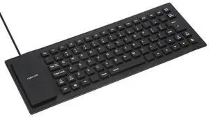 Waterproof Silicone Keyboard Foldable Flexible USB Dustproof DirtProof Full Size Waterproof Silicone Keyboard Foldable Flexible USB Dustproof DirtProof Full Size