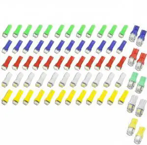 70PCS T5 T10 5050-SMD LED Speedometer Instrument Gauge Cluster Dash Light Bulbs 70PCS T5 T10 5050-SMD LED Speedometer Instrument Gauge Cluster Dash Light Bulbs