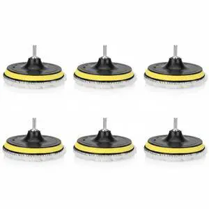 5PCS 6" Buffing Polishing Pad Wool Wheel Mop Kit For Car Polisher Drill Adapter 5PCS 6" Buffing Polishing Pad Wool Wheel Mop Kit For Car Polisher Drill Adapter