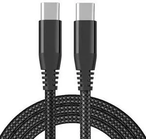 3 Pack 6FT USB-C to USB-C Cable Fast Charge Type C Charging Cord Rapid Charger 3 Pack 6FT USB-C to USB-C Cable Fast Charge Type C Charging Cord Rapid Charger