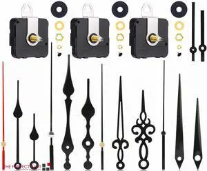 DIY Clock Movement Quartz Mechanism Wall Replacement Repair Tool Parts Hands Kit DIY Clock Movement Quartz Mechanism Wall Replacement Repair Tool Parts Hands Kit