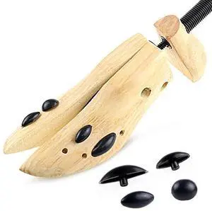 2-Way Wooden Adjustable Shoe Stretcher Expander Men Women Boot Size US 5-13 2-Way Wooden Adjustable Shoe Stretcher Expander Men Women Boot Size US 5-13