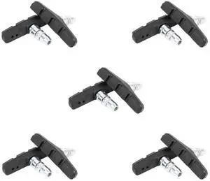 5 Pairs High Grade Cycling Bicycle Bike V Brake Pads 70mm Shoes Pads Black 5 Pairs High Grade Cycling Bicycle Bike V Brake Pads 70mm Shoes Pads Black